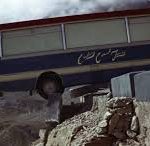 Cliffhanger scene from The Italian Job (1969)